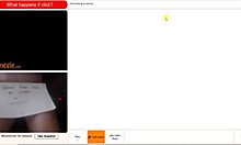 Webcam femdom captura pequeno pênis em castidade